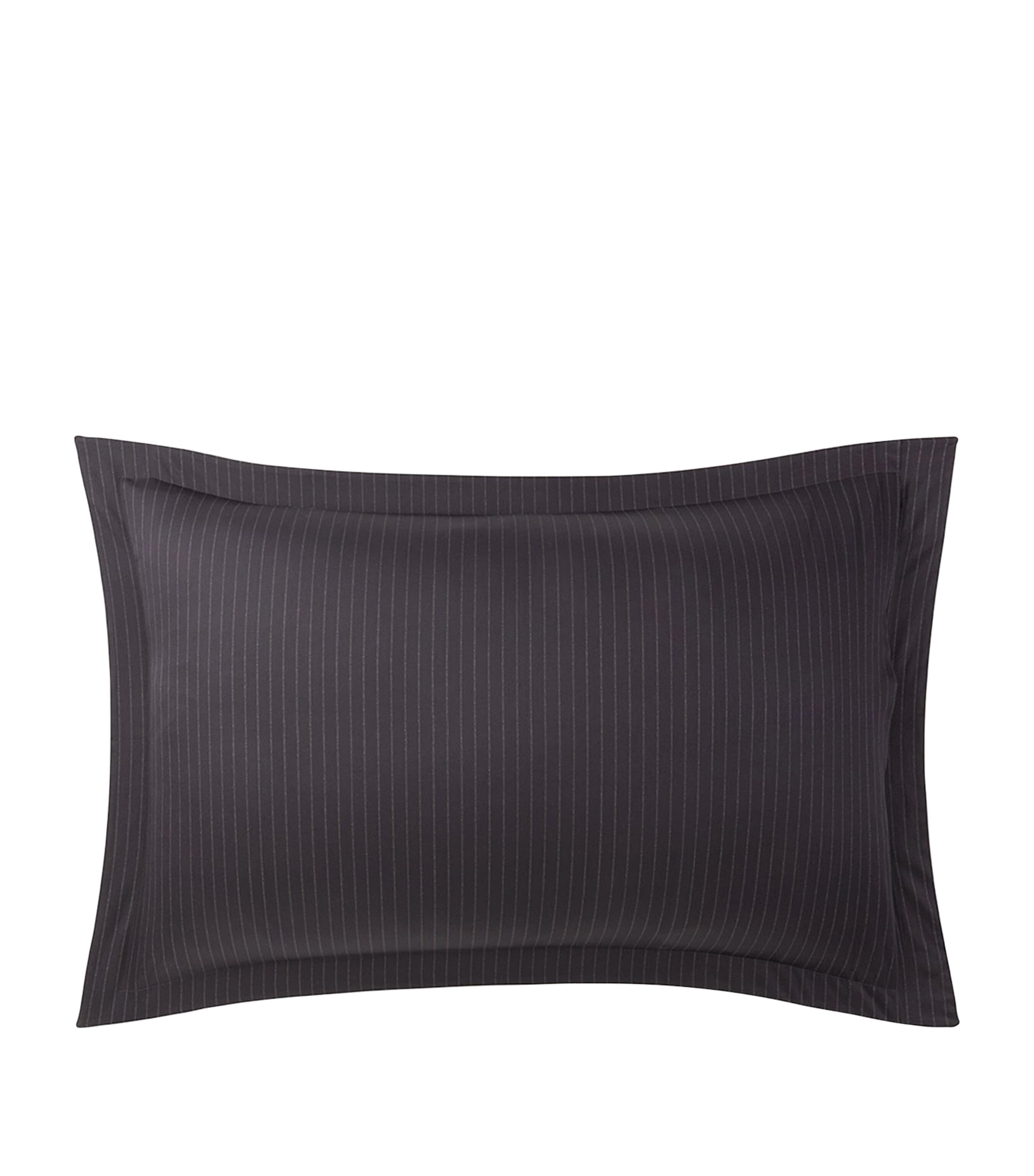 Ralph Lauren Home Cotton Thompson Oxford Pillowcase 50cm x 75cm, imported from the UK