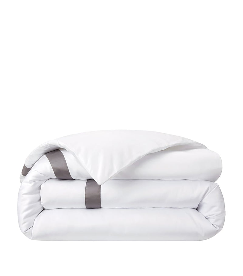 Yves Delorme Linea Platine Super King duvet cover (260cm x 220cm) (British brand)