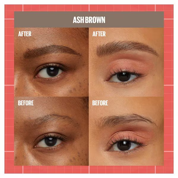 Maybelline Eyebrow Pen Gel Ash Brown, imported from the UK