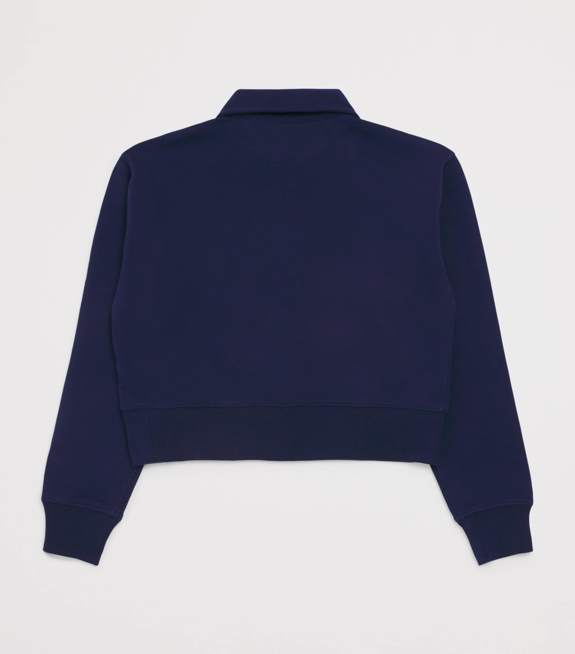 Ralph Lauren Kids Cotton-Blend Quarter-Zip Sweatshirt 6-14 Years, imported from the UK