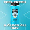 Lynx 3-in-1 body wash Ice Chill 500ml, UK version