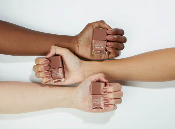 Nails.INC nude nail polish Maldives beach 14ml, imported from the UK