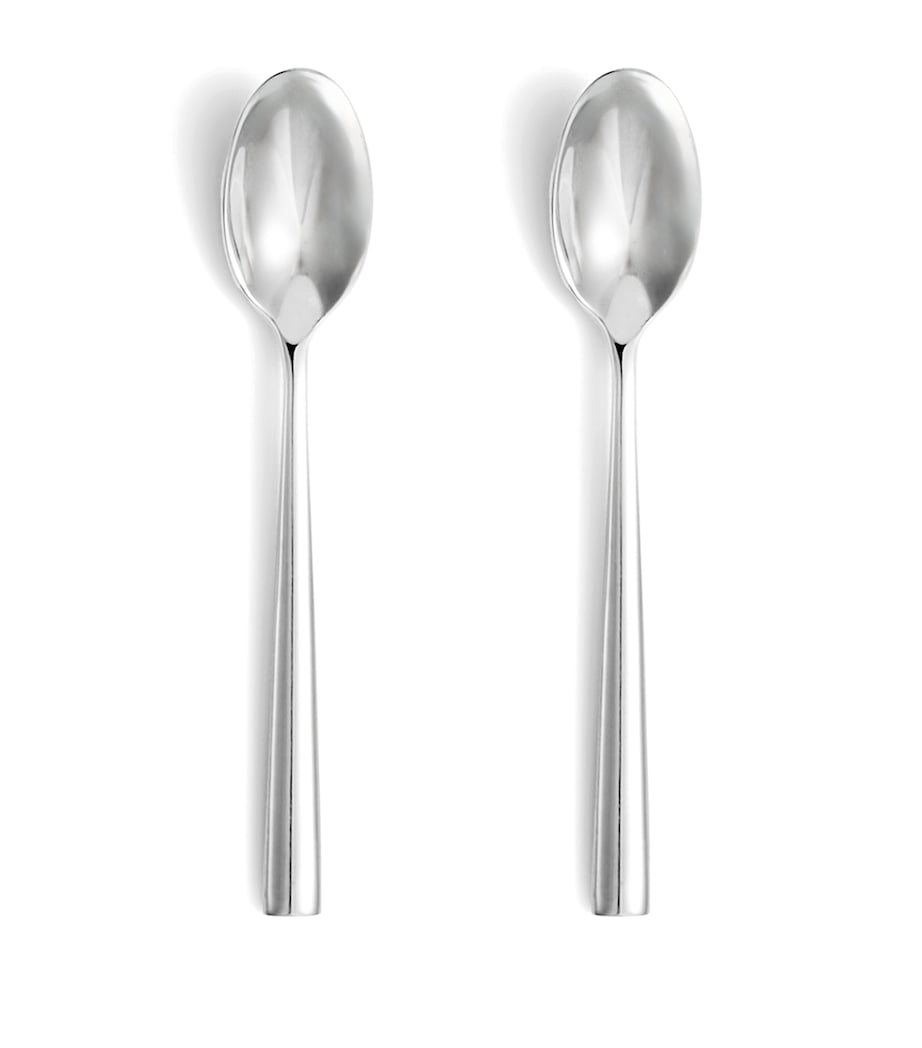 Wedgwood stainless steel teaspoons set of 2 (British brand)