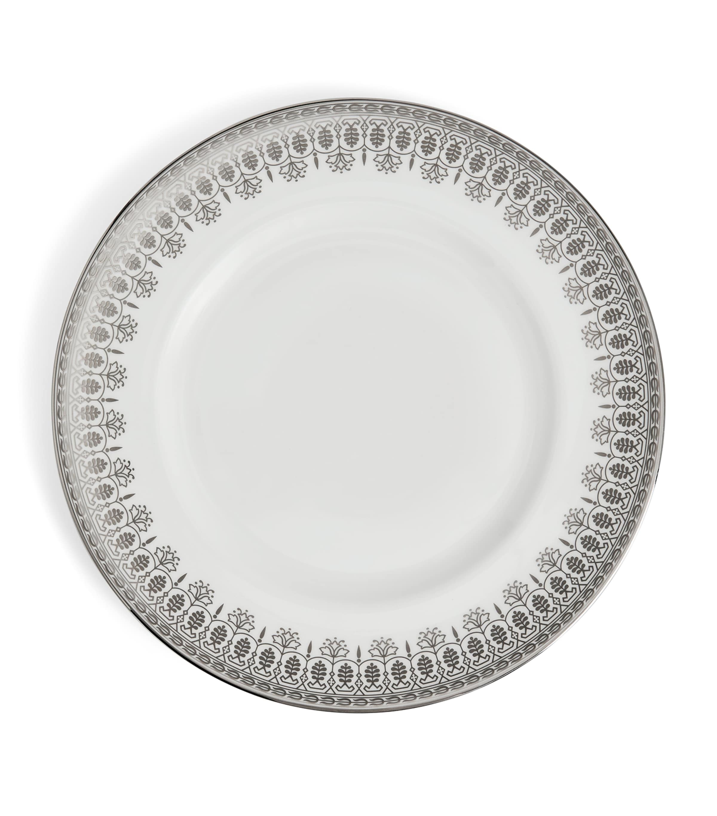 Wedgwood Bone China Silver Tonquin Plate (27cm)