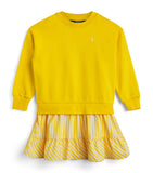 Ralph Lauren kids cotton stripe polo pony dress 2-7 years, imported from the UK