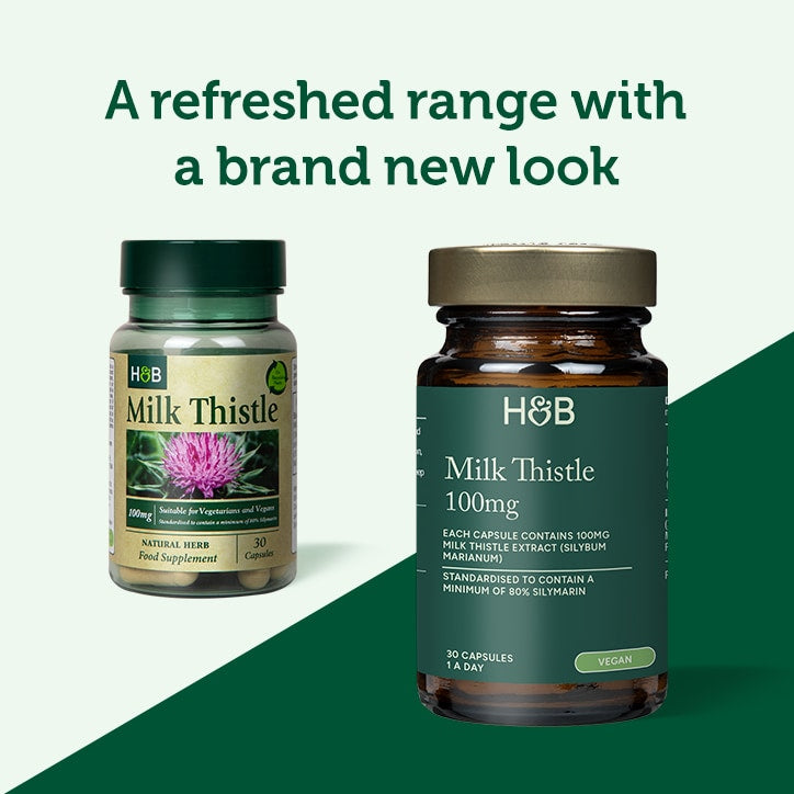 Holland & Barrett Milk Thistle 100mg 30 Capsules - McGrocer