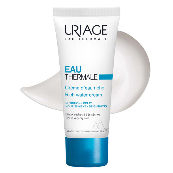 Uriage rich water cream 40ml facial moisturiser (British brand)