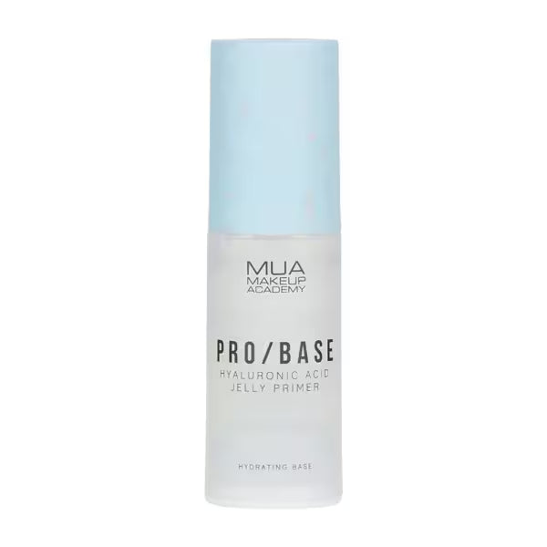 MUA Pro Base Hydrating Hyaluronic Jelly Primer, imported from the UK
