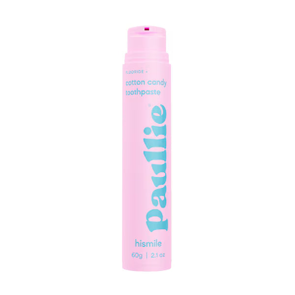 Hismile cotton candy toothpaste pink tube, UK version