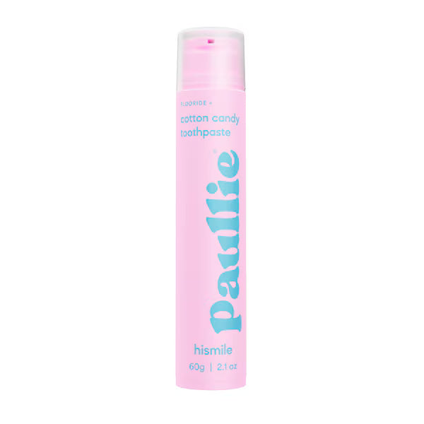 Hismile cotton candy toothpaste pink tube, UK version