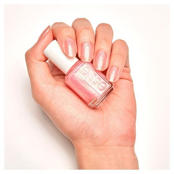 Essie nail polish Gold Pink Glitter Birthday Girl - British product