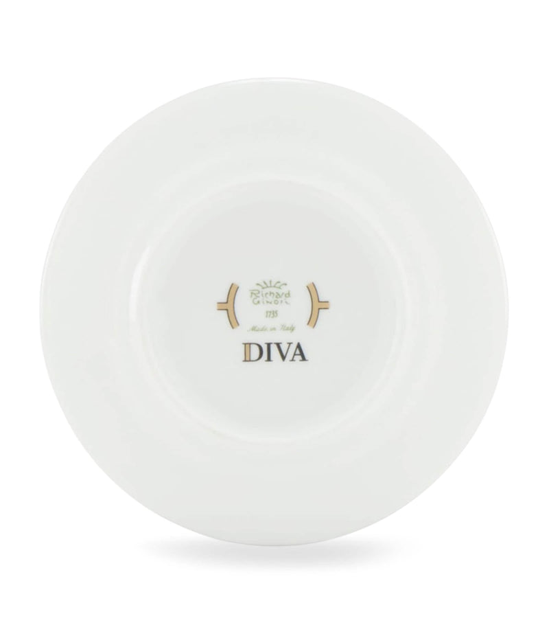 GINORI 1735 Giallo coffee saucer 12.5cm - British product