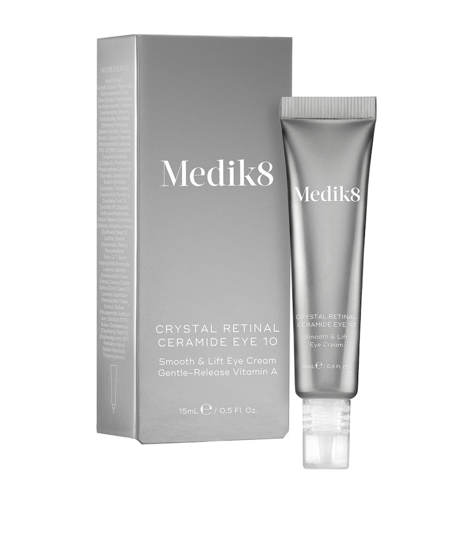 Medik8 Crystal Retinal Ceramide 10 eye cream 15ml, imported from the UK