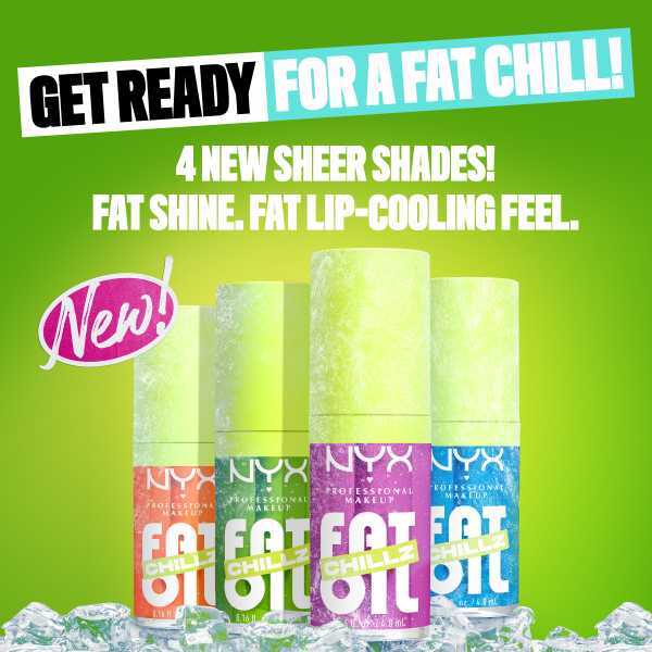 NYX Professional Makeup Lip Drip Gloss Citrus Chiller, imported from the UK