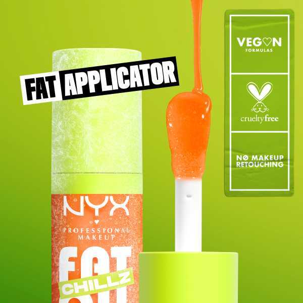 NYX Professional Makeup Lip Drip Gloss Citrus Chiller, imported from the UK