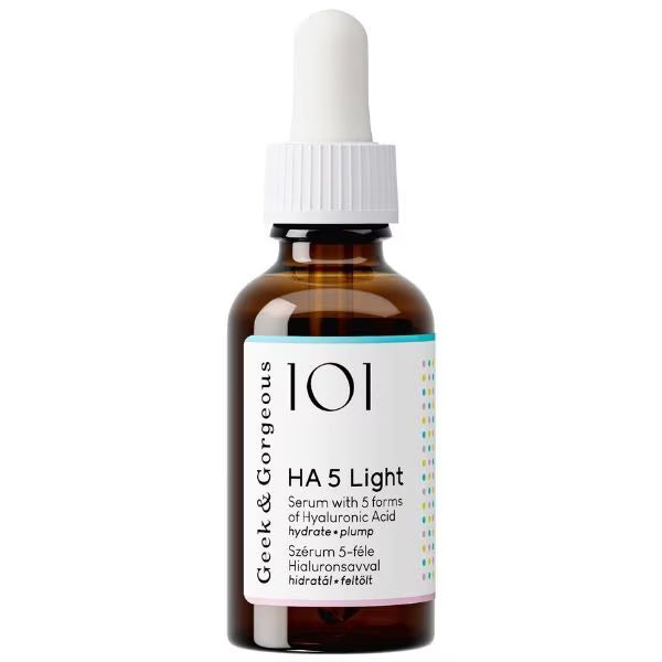 Geek & Gorgeous 30ml hyaluronic acid serum, UK version