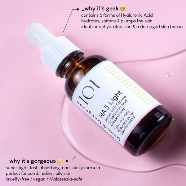 Geek & Gorgeous 30ml hyaluronic acid serum, UK version
