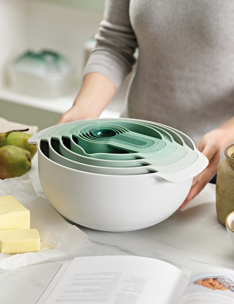 Joseph Joseph Nest Plus 9 piece bowl set, imported from the UK
