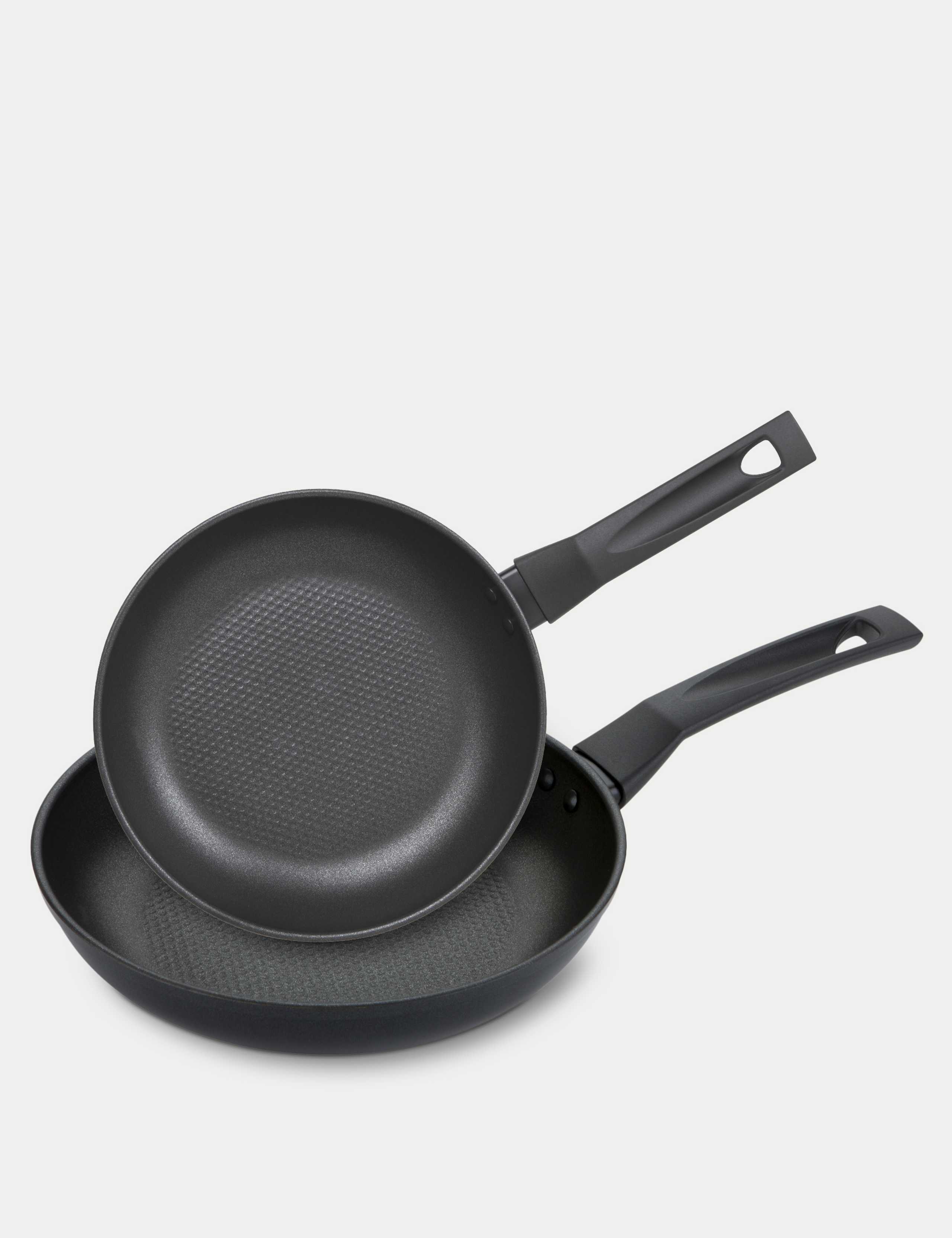 9X Tougher non-stick frying pan set 21cm and 29cm (British brand)