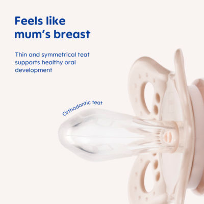 MAM Original Silicone 0-6 Months Soother, imported from the UK