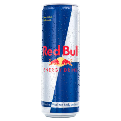 Red Bull energy drink 473ml, imported from the UK