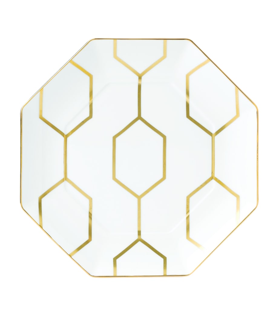 Wedgwood Gio Gold octagonal plate 23cm (British brand)