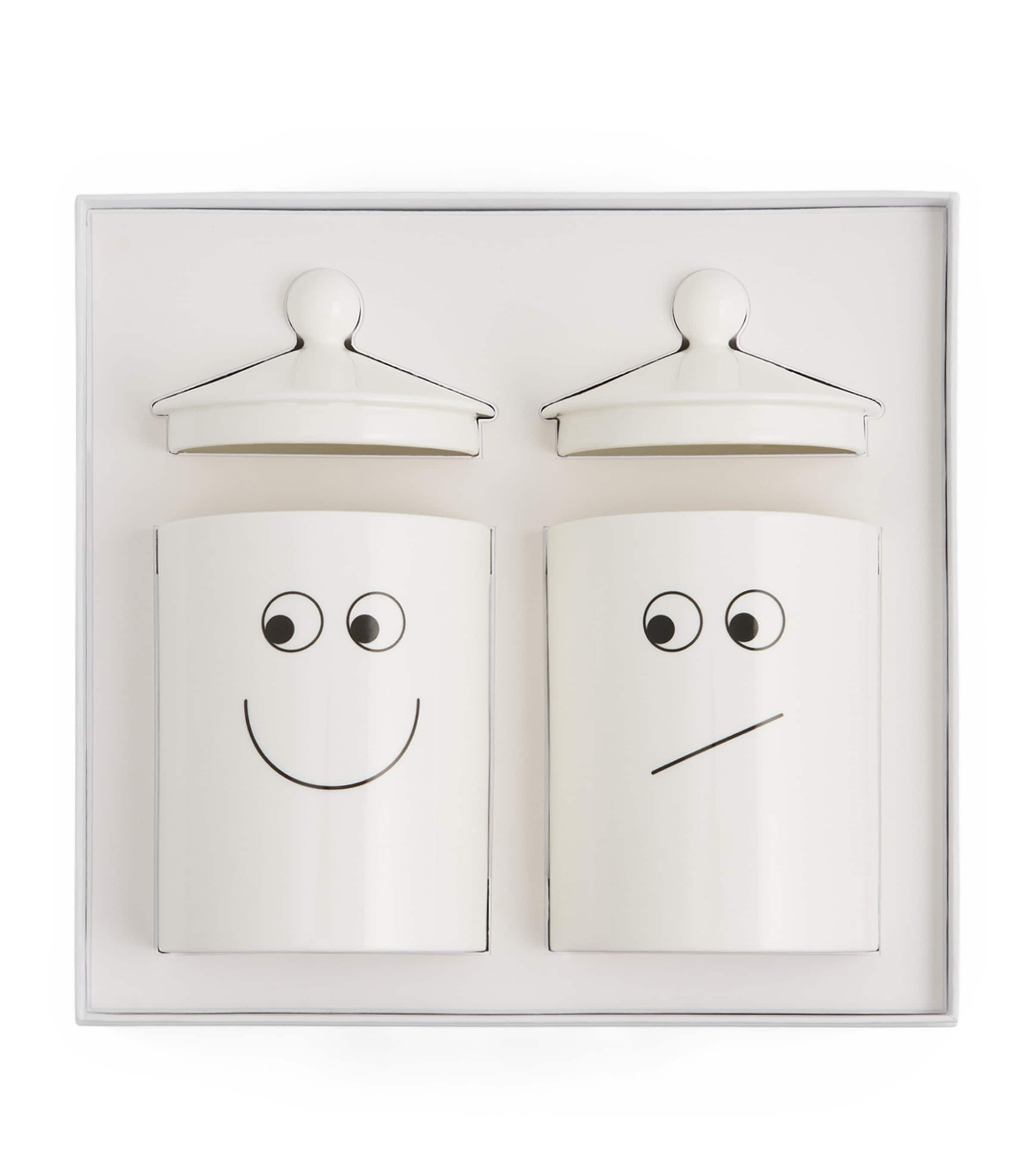 Anya Hindmarch bone china kitchen canisters - British product