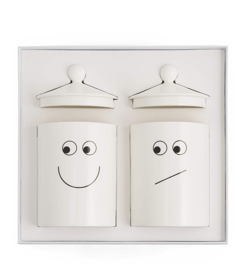 Anya Hindmarch bone china kitchen canisters - British product