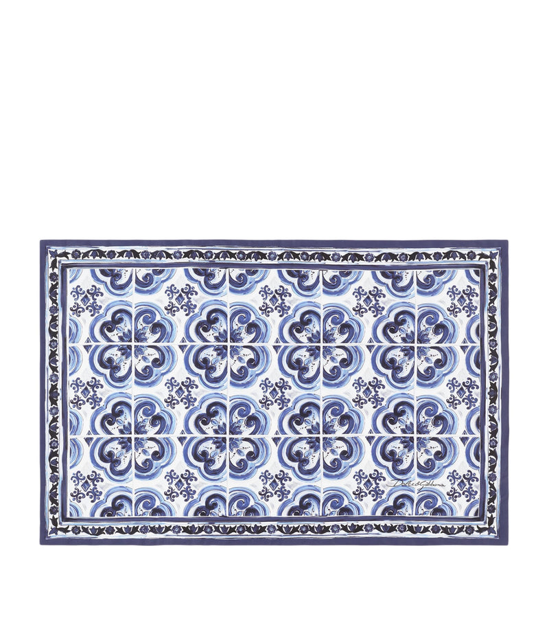 Dolce&Gabbana Casa cotton Majolica pillowcases set of two 60cm x 90cm - British product