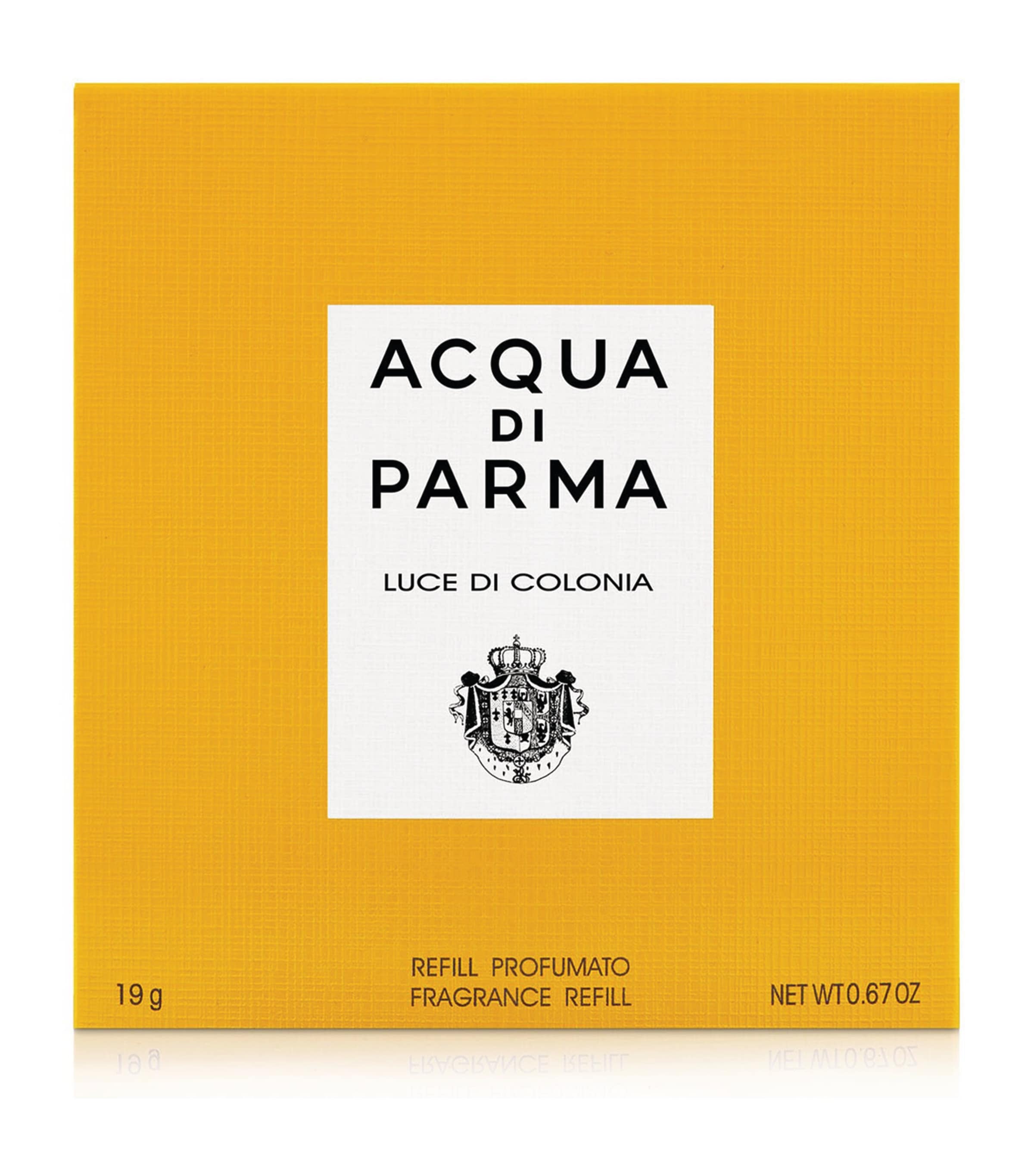 Acqua di Parma Luce de Colonia car diffuser refill 19g - British product
