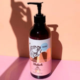 Yope rhubarb and rose shower gel 400ml (British brand)