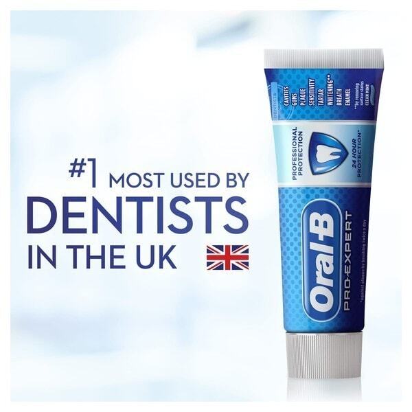 Oral-B toothpaste Clean Mint 75ml, imported from the UK