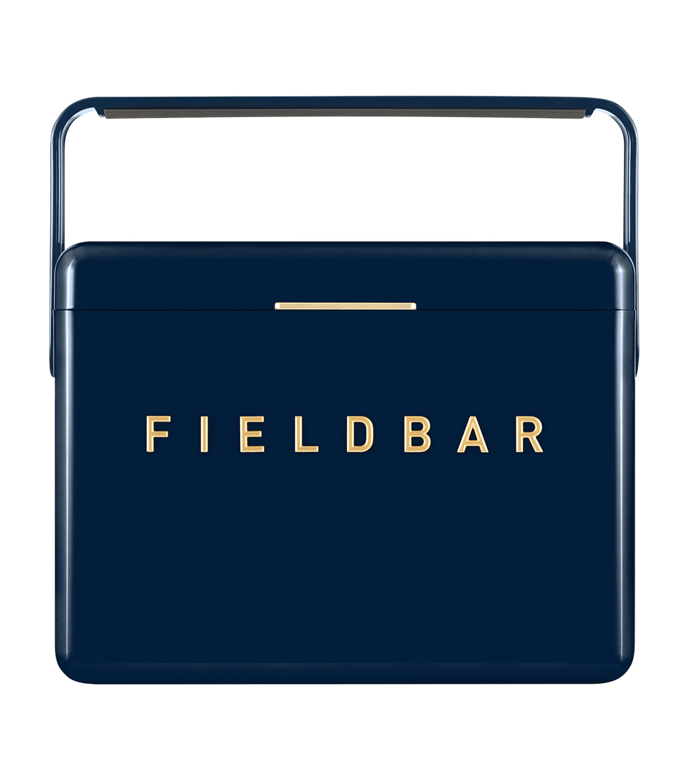Fieldbar Mini Bar Cooler Box with Leather Sling 4L - British product