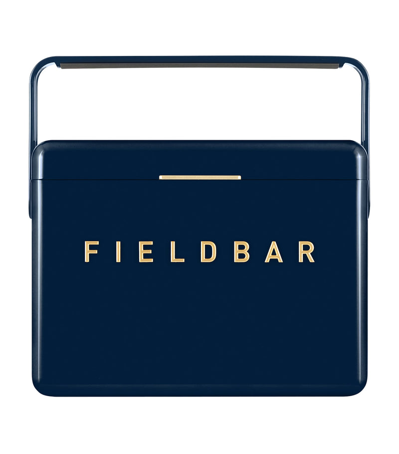 Fieldbar Mini Bar Cooler Box with Leather Sling 4L - British product