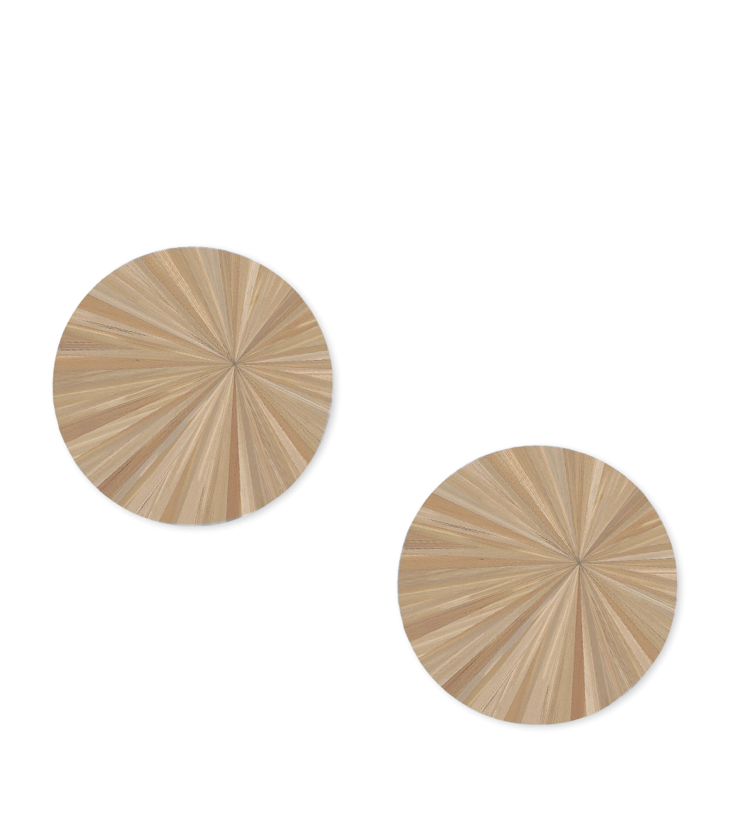Hestia Set of 2 Soleil Round Coasters