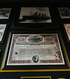 Leipzig Galleries Titanic Last Survivor Autograph and Relic Display