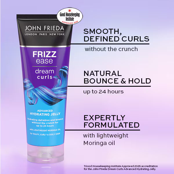 John Frieda Dream Curls Hydrating Jelly 200ml, imported from the UK