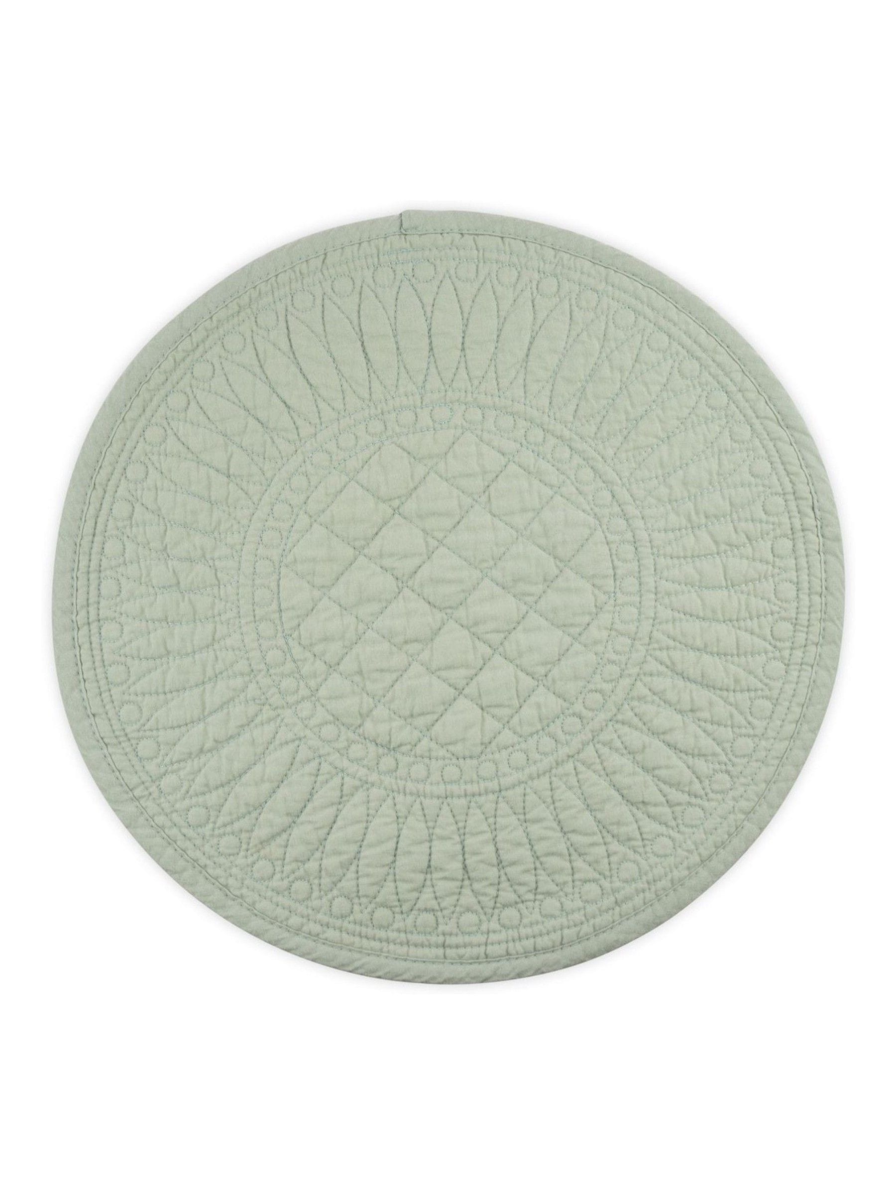 Mary Berry green signature cotton pistachio placemat, imported from the UK