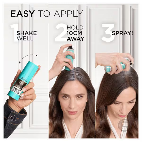 L'Oréal Magic Retouch Mahogany Brown Root Touch Up, UK version