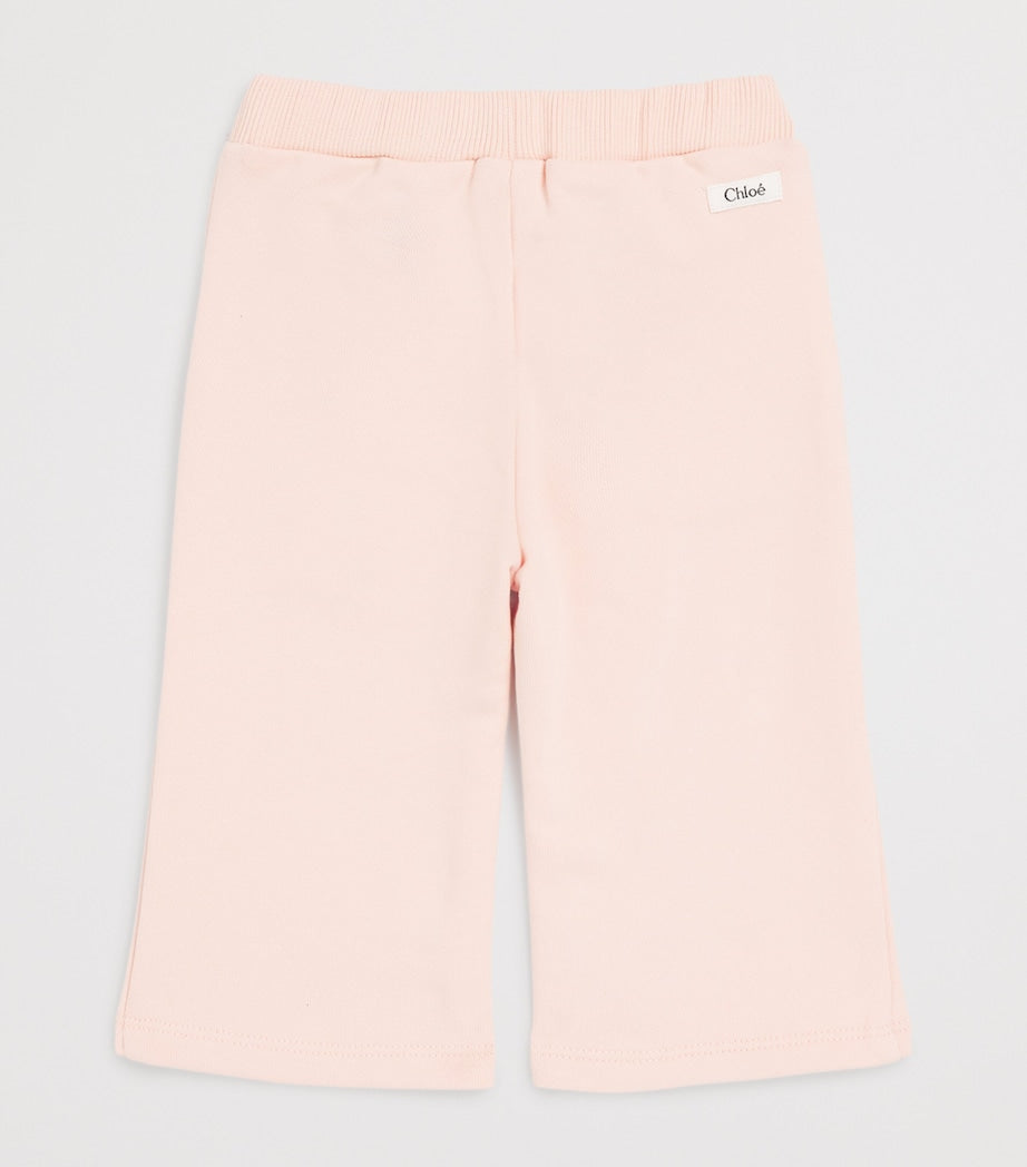 Chloé Kids Logo Straight Sweatpants 6-36 months - British product