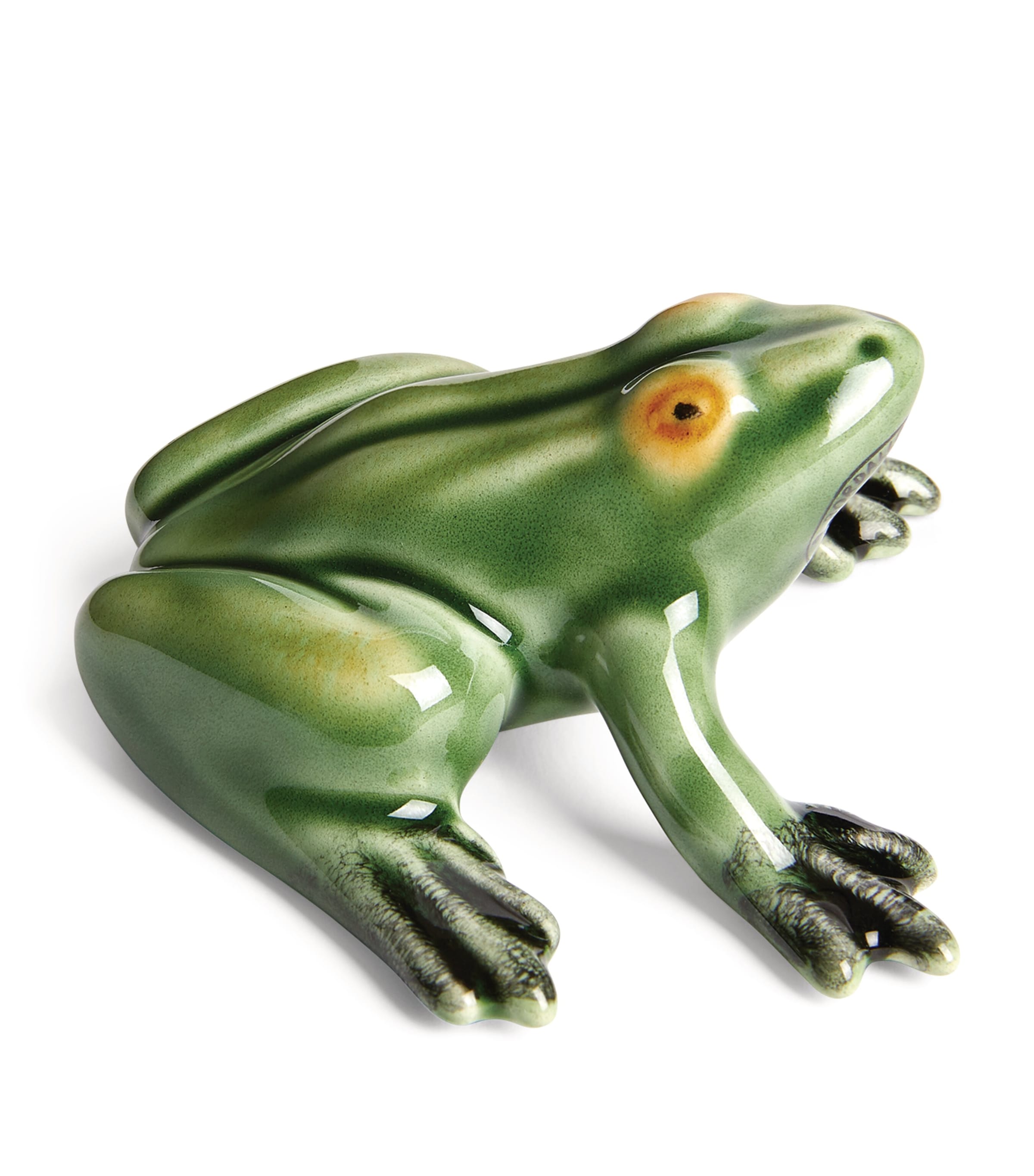 Bordallo Pinheiro earthenware frog decorative bowl - British product