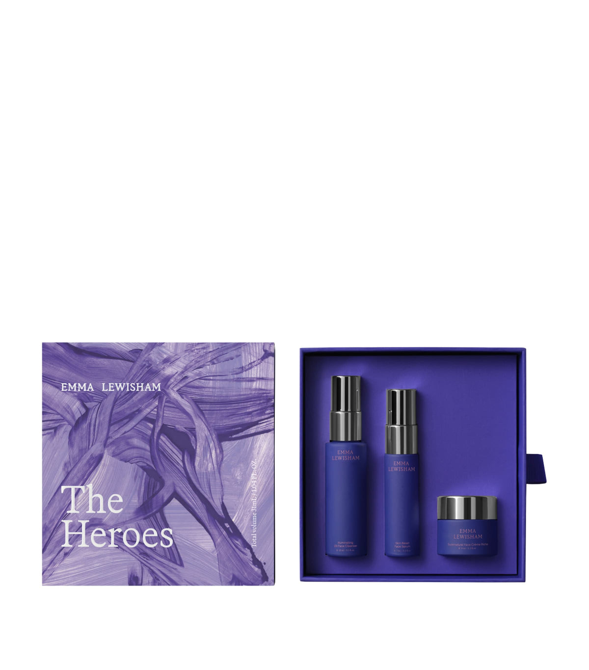 Emma Lewisham Heroes Set skincare gift set - British product