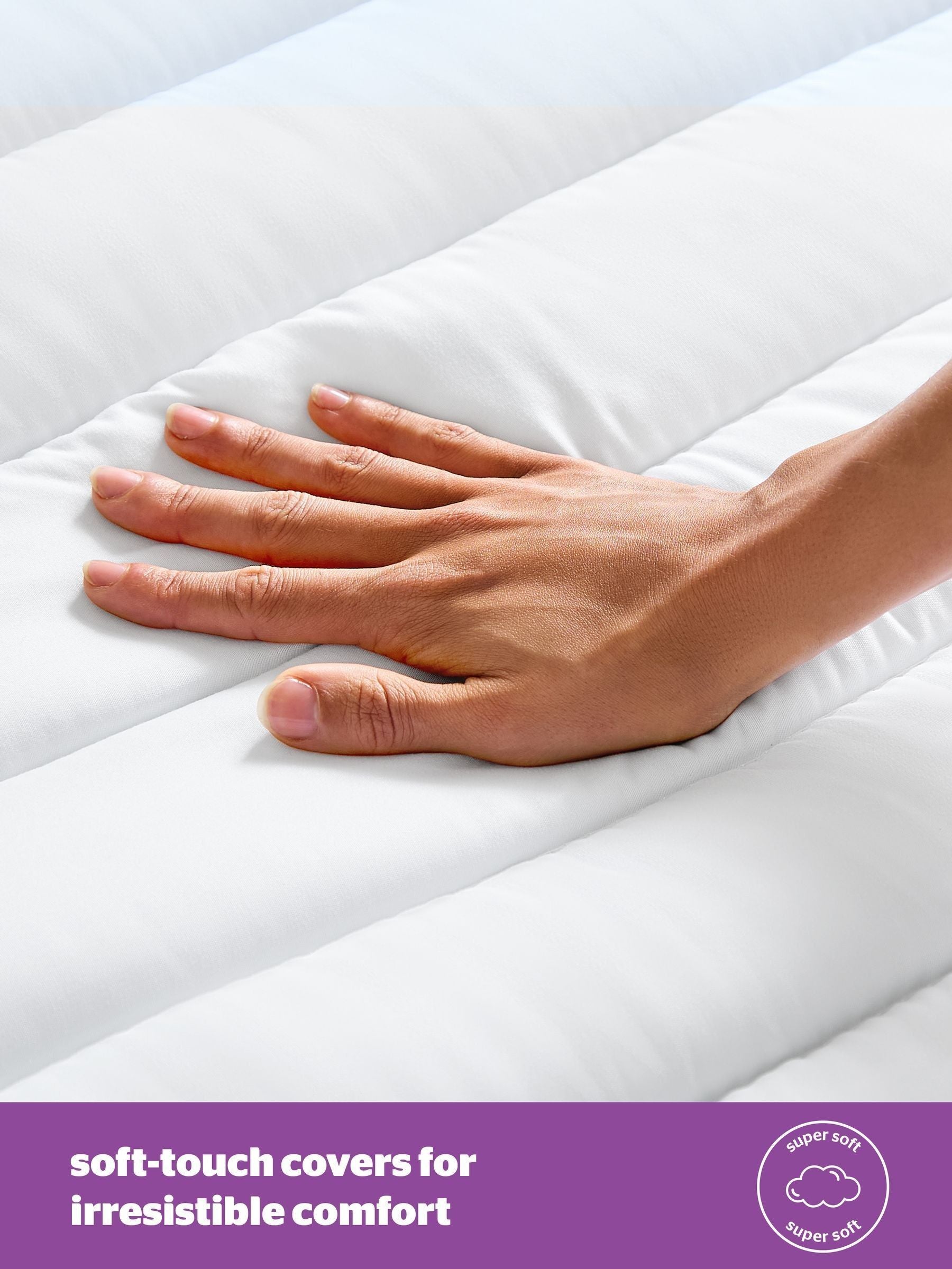 Silentnight White Deepsleep Mattress Topper (British brand)