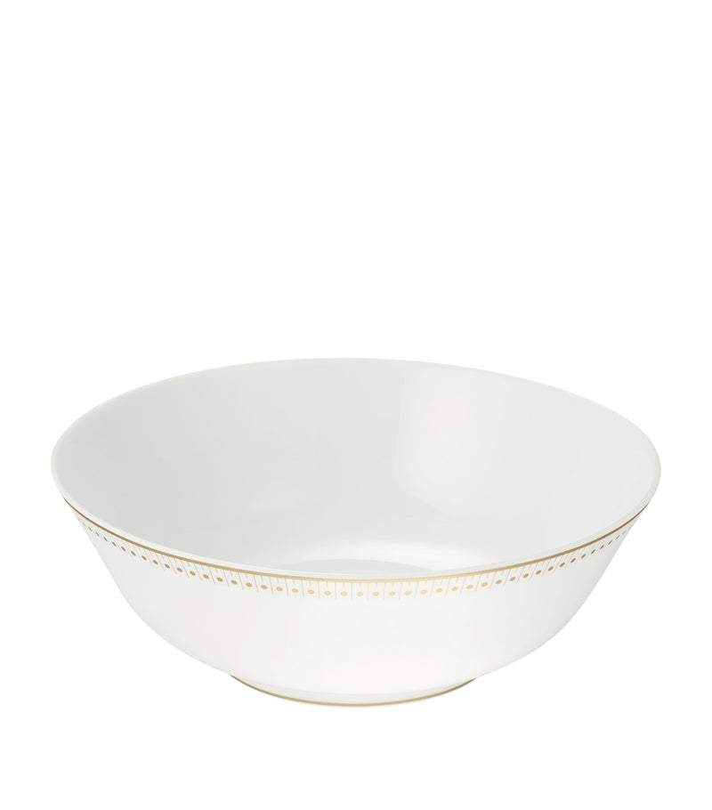 Christofle Malmaison Impériale porcelain salad bowl 25cm - British product