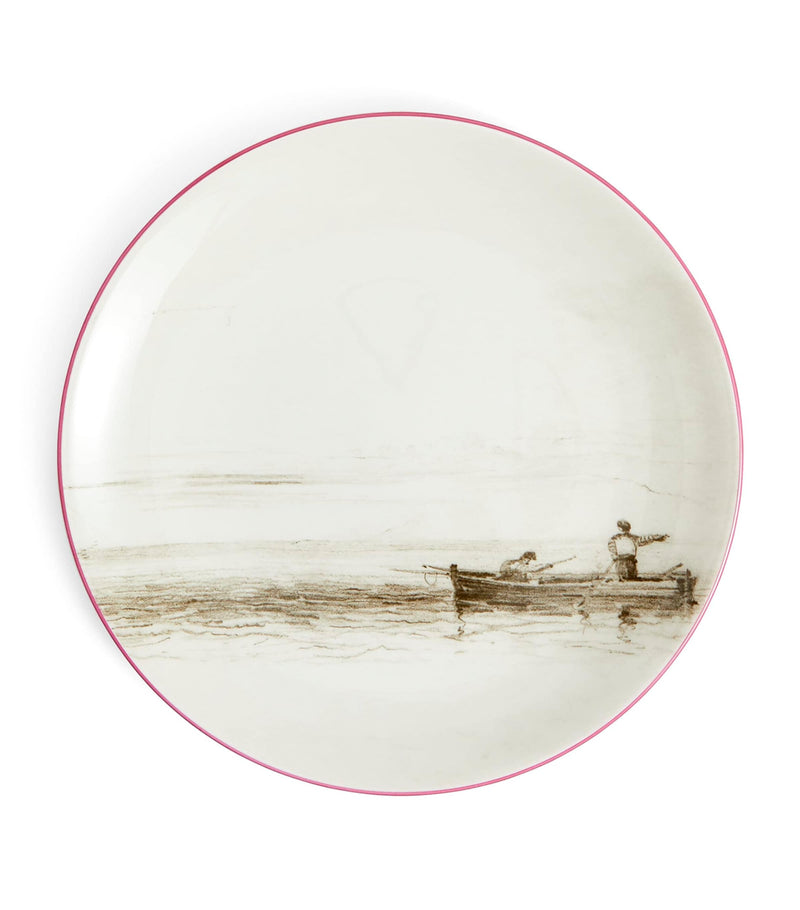 Wedgwood Voyage of the Beagle Galapagos Islands plate, teacup and saucer set (British brand)
