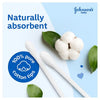 Johnson's Baby Cotton Buds 200 Pack Paper Sticks, UK version