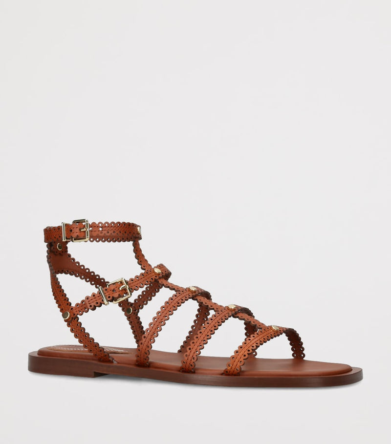 Zimmermann Goldie leather sandals (British brand)
