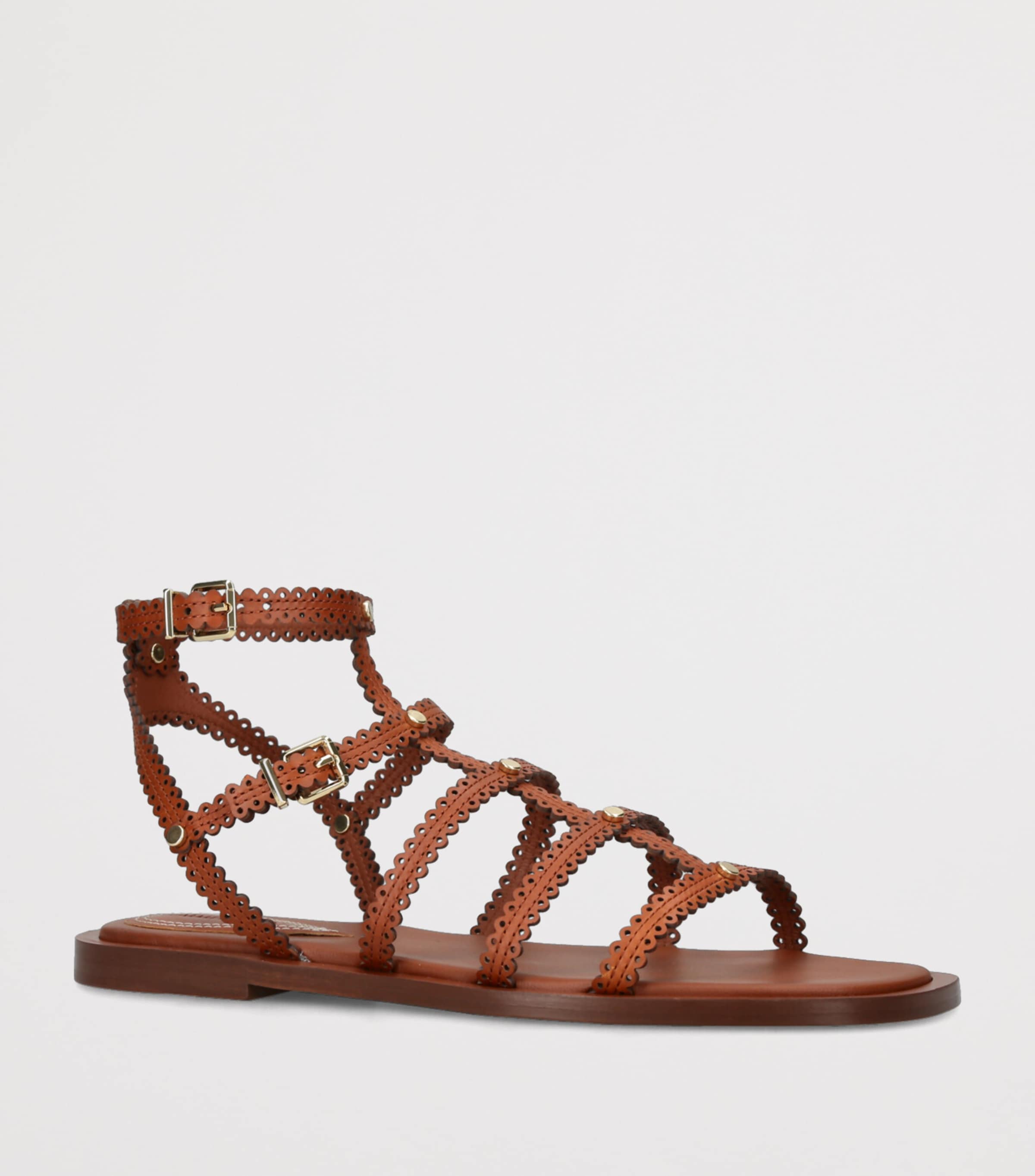 Zimmermann Goldie leather sandals (British brand)