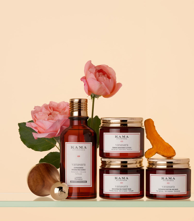 KAMA AYURVEDA Vanasara Turmeric Brightening Face Mask 50ml, UK version