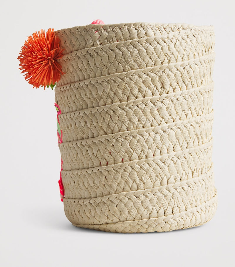 Billieblush Woven Palm Tree Cross-Body Bag